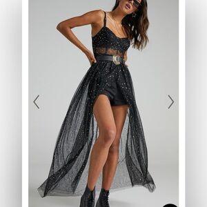 Sheer dress- perfect for the eras tour or other fun events!